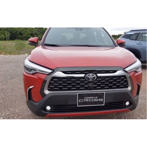 Ốp trang trí mặt Ca Lăng, Calang Toyota Corolla Cross 2020- 2021– Trên dưới