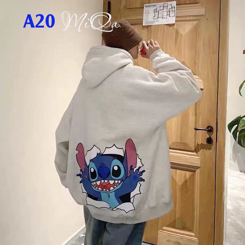 Áo Nỉ Bông Thời Trang UNISEX Hoạ Tiết Hoạt Hình / HOODIE FREESIZE 💜MiQa 💜 | BigBuy360 - bigbuy360.vn