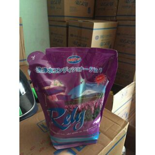 Nước giặt RELY, OKI loại túi 2,7L - 2,7kg (hương hoa anh đào, tuylip)