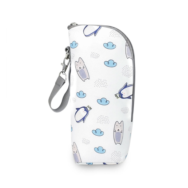 Túi Đựng Giữ Ấm Bình Sữa Em Bé Có Dây Treo Tiện Lợi