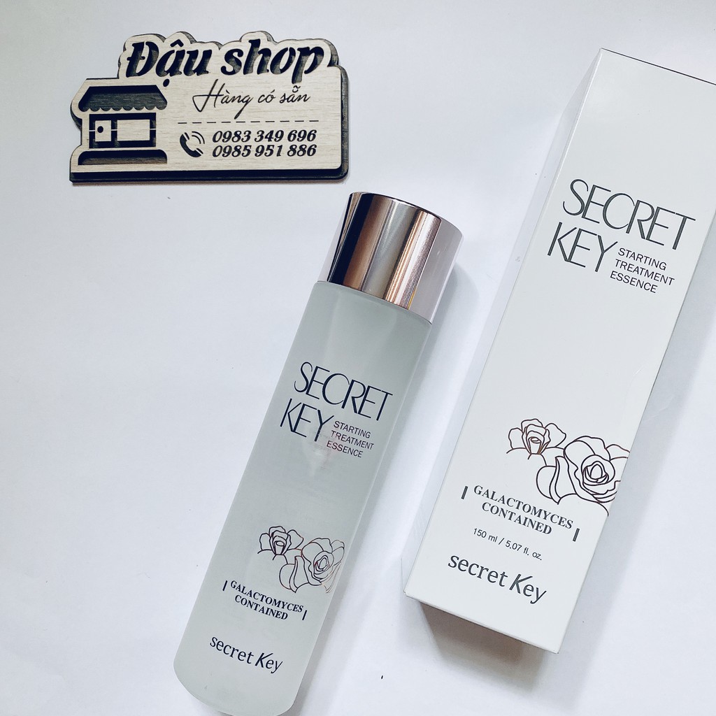 Nước thần dưỡng trắng da chống lão hóa Secret Key Starting Treatment Essence (Rose Edition) 150ml