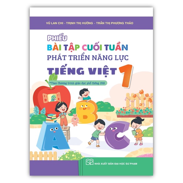 Sách - Phiếu bài tập cuối tuần phát triển năng lực Tiếng Việt 1 - Kết Nối - Theo chương trình GDPT 2018