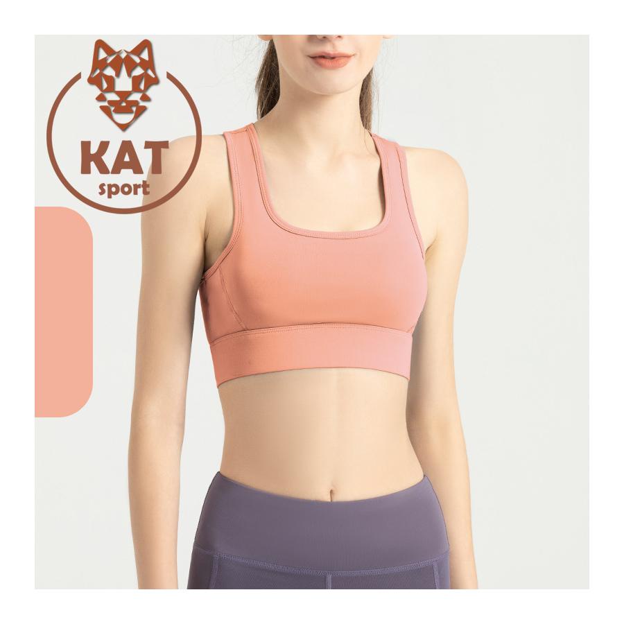 Áo bra tập Gym Yoga ba lỗ chống sốc khóa cài, thoái mái tập luyện