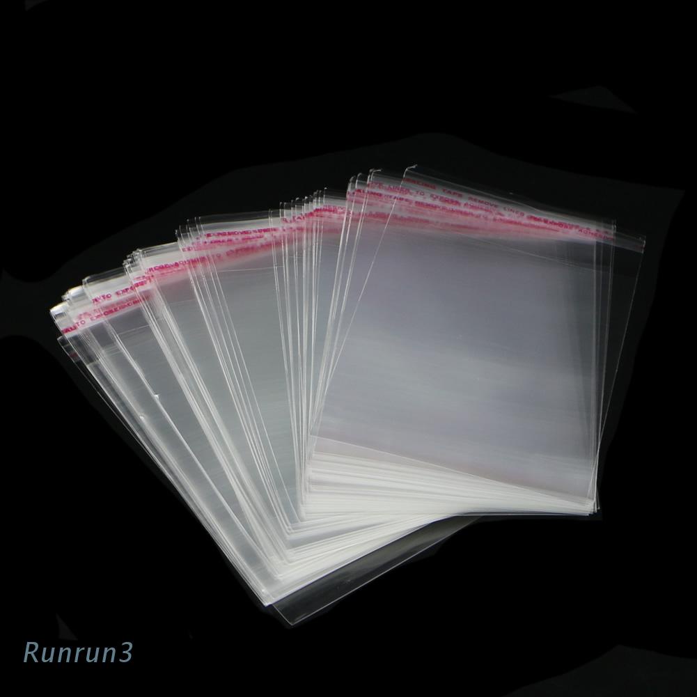 Set 100 Túi Nhựa Trong Suốt Kích Thước 10x15cm 3.94 &quot;X5.91&quot;