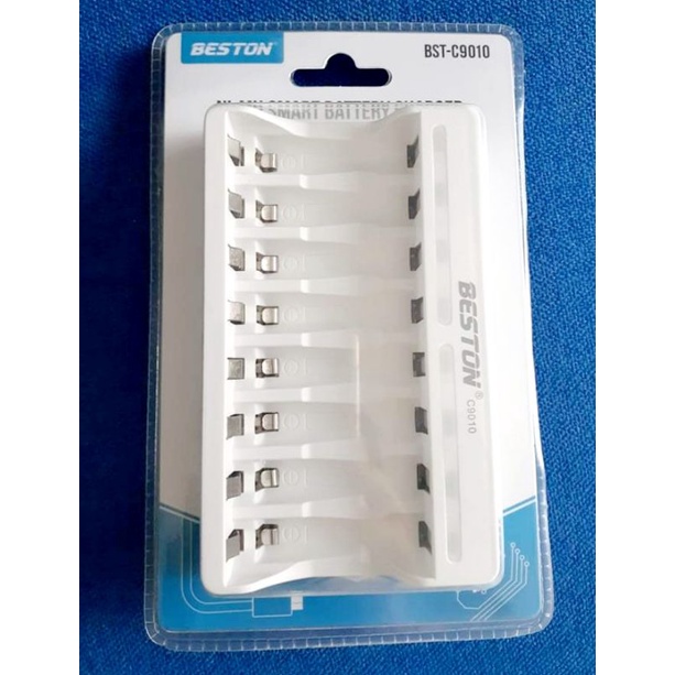 PIN SẠC BESTON AA/AAA 1.2V VÀ SẠC 8 KHE  C9010