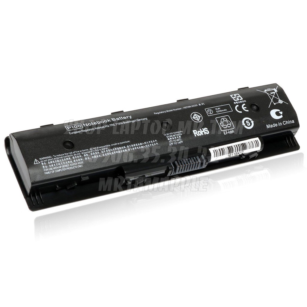 (BATTERY) PIN LAPTOP HP 15-J000 (PI06) - 6 CELL - HP Envy 15-d000, 15-j000, Envy 17-d000, 17-j000, Pavilion 15-e000