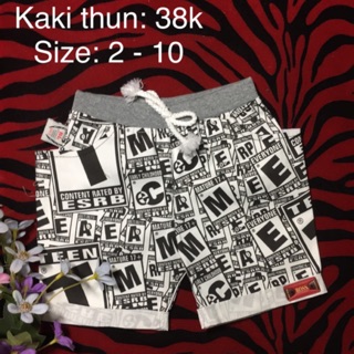 Quần kaki thun 8-33kg