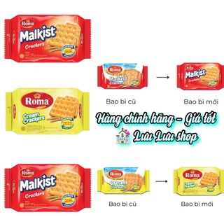 Bánh Malkist crackers lạt phủ kem dành cho người ăn kiêng/ phủ đường gói 135gr