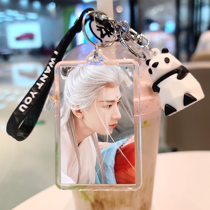 Cheng Yi Yang Zi Móc Chìa Khóa / Túi Xách Bằng acrylic