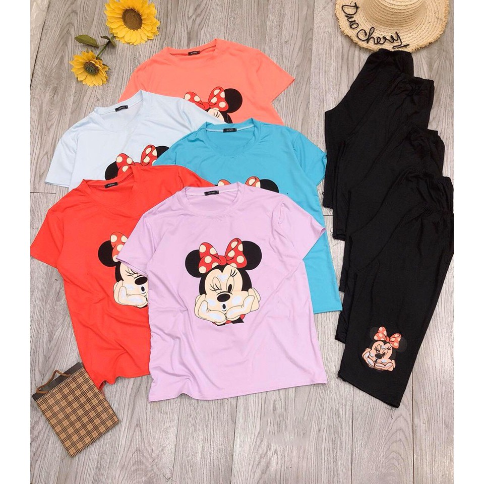 Set bộ micky cực kỳ cute dành cho những cô nàng đáng yêu