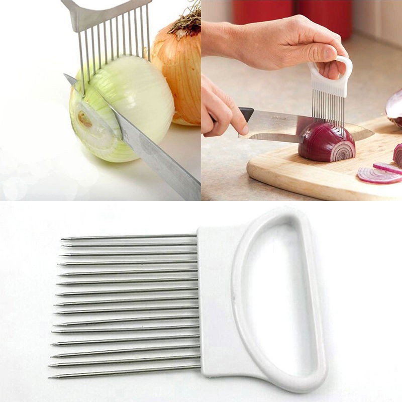 Dụng cụ giữ và thái mỏng củ hành tây