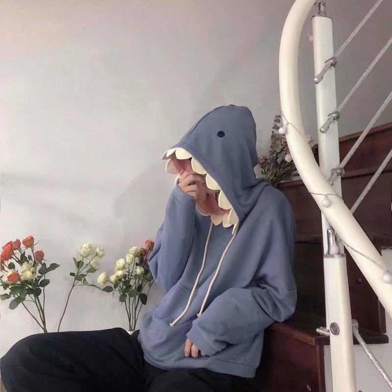 Áo Sweater Dáng Rộng Phong Cách Harajuku Nhật Bản Dễ Thương Cho Mùa Thu/ Đông 2021