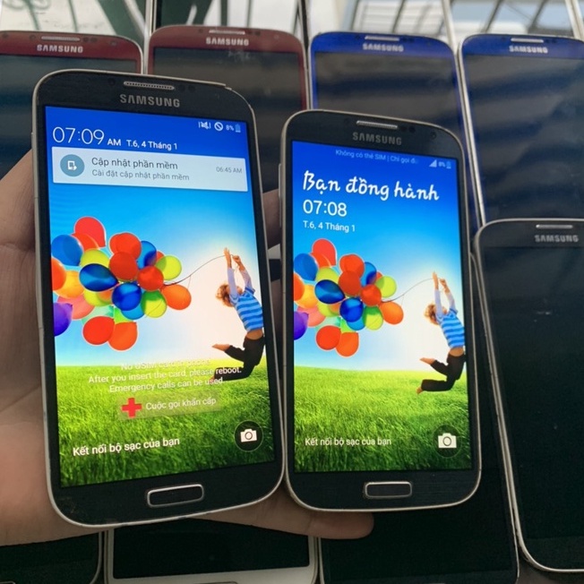 Điện thoại Samsung Galaxy S4 Ram 2/16GB chính hãng nhập khẩu,Fb, Zalo,Titok, điện thoại giá rẻ... tặng pin mới 100%