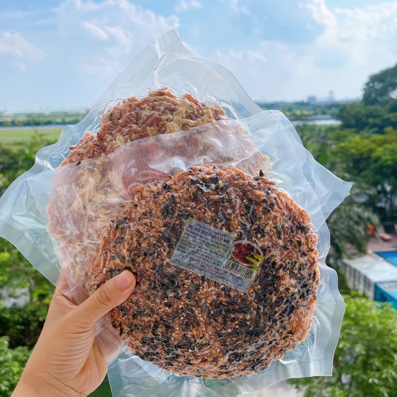 Cơm cháy gạo lứt rong biển ăn kiêng,giảm cân,eatclean (100g)