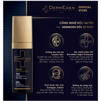 Serum Giảm N.ám Tàn Nhang Chống Lão Hóa Da Cao Cấp Dermeden Intense Anti-Ageing Retinol 1% + Niacinamide 5%