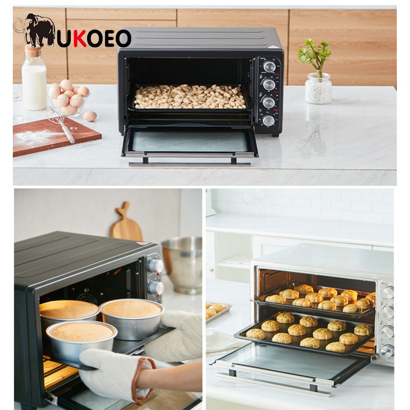 [Mã ELHADEV giảm 4% đơn 300K] Lò nướng Ukoeo HBD - 5002 công suất 1800W dung tích 52L