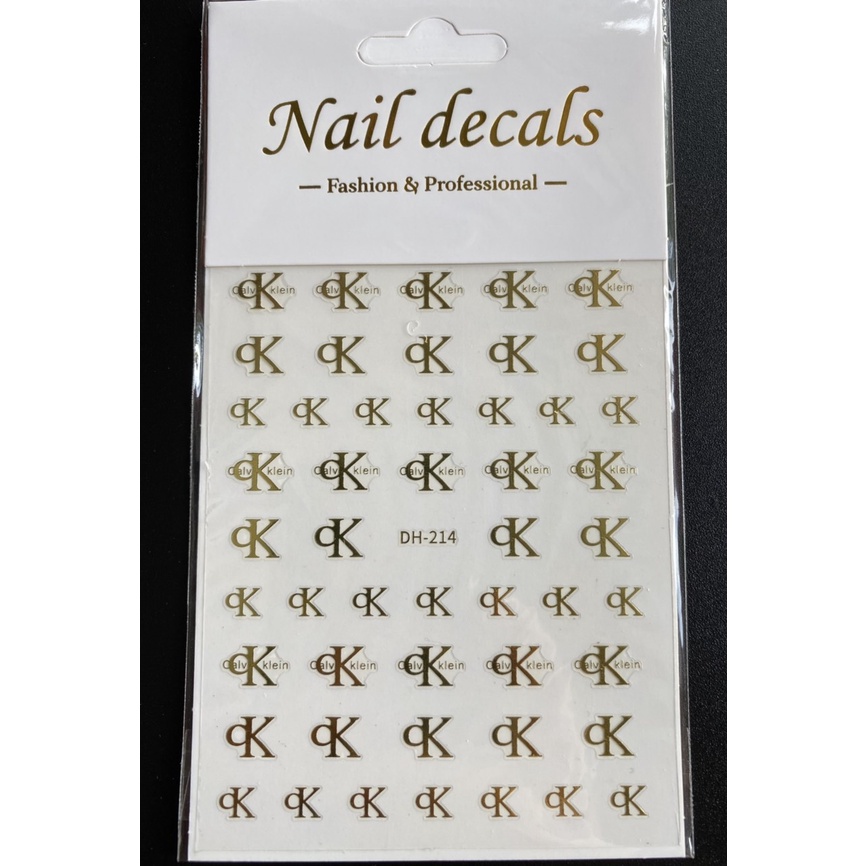 Sticker Dán Móng Tay Nhiều Mẫu Khác Nhau