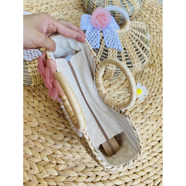 Túi bán nguyệt lục bình ⚡ SALE KHỦNG ⚡ Túi xách size 25cm và 29cm nhiều kiểu mẫu đa dạng