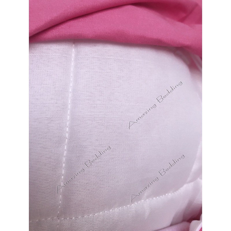 1 đôi Vỏ gối đầu Cotton Hàn Quốc cao cấp size 50-70 có lót bông