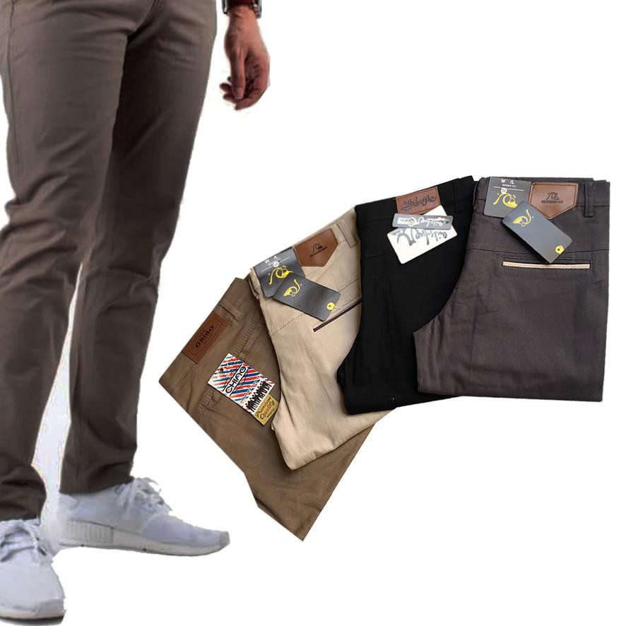 Tham gia! Khuyến Mãi. Quần Vải Công Sở Cho Nam | Văn Phòng Phẩm | Trang Trọng | Slimfit | Vật Liệu Cơ Bản | Đen | Giá Rẻ