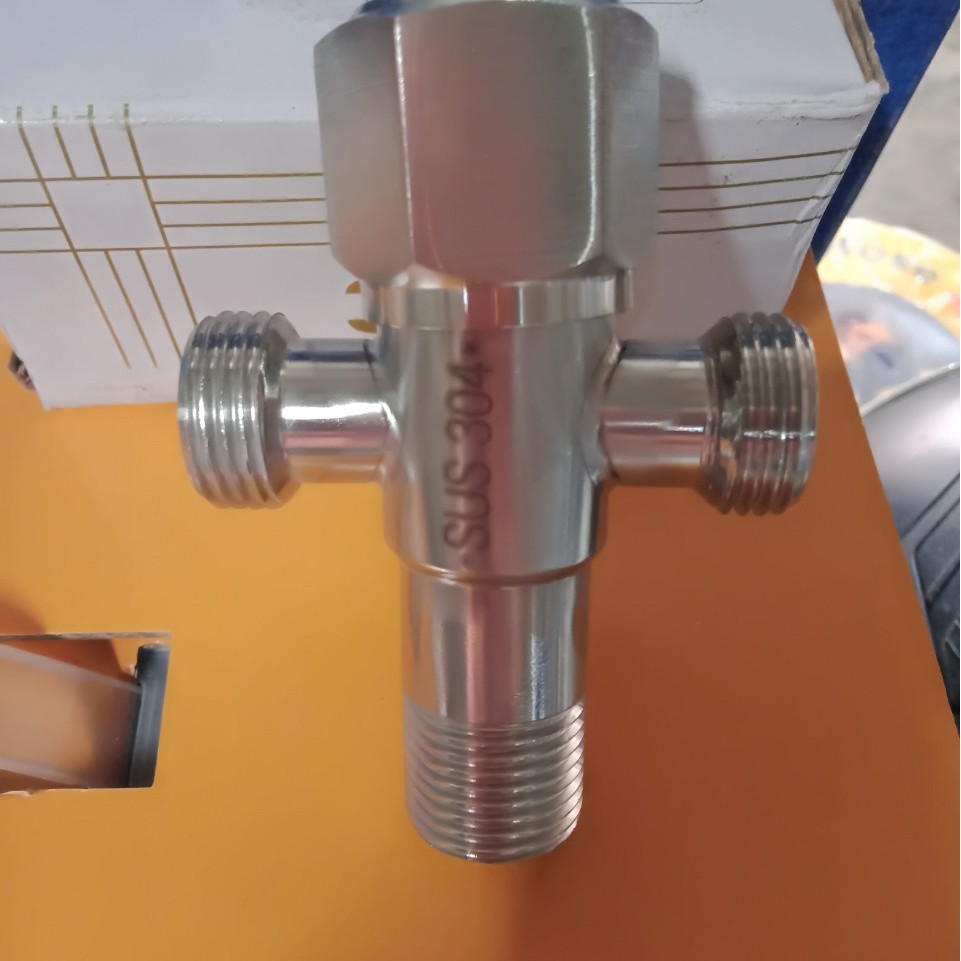 Van chia nước chữ T, loại Inox