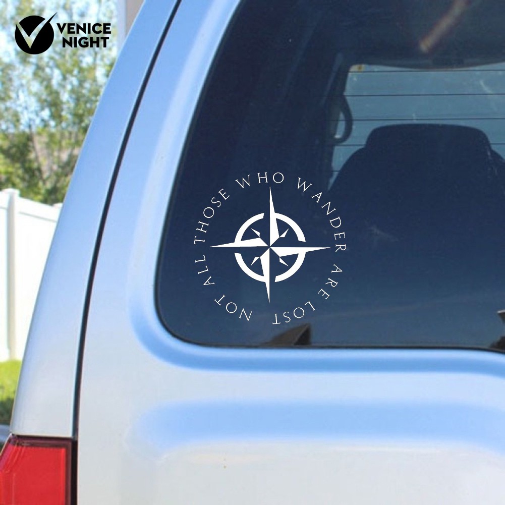 Decal dán trang trí chữ " tiếng anh " cho xe hơi / xe tải
