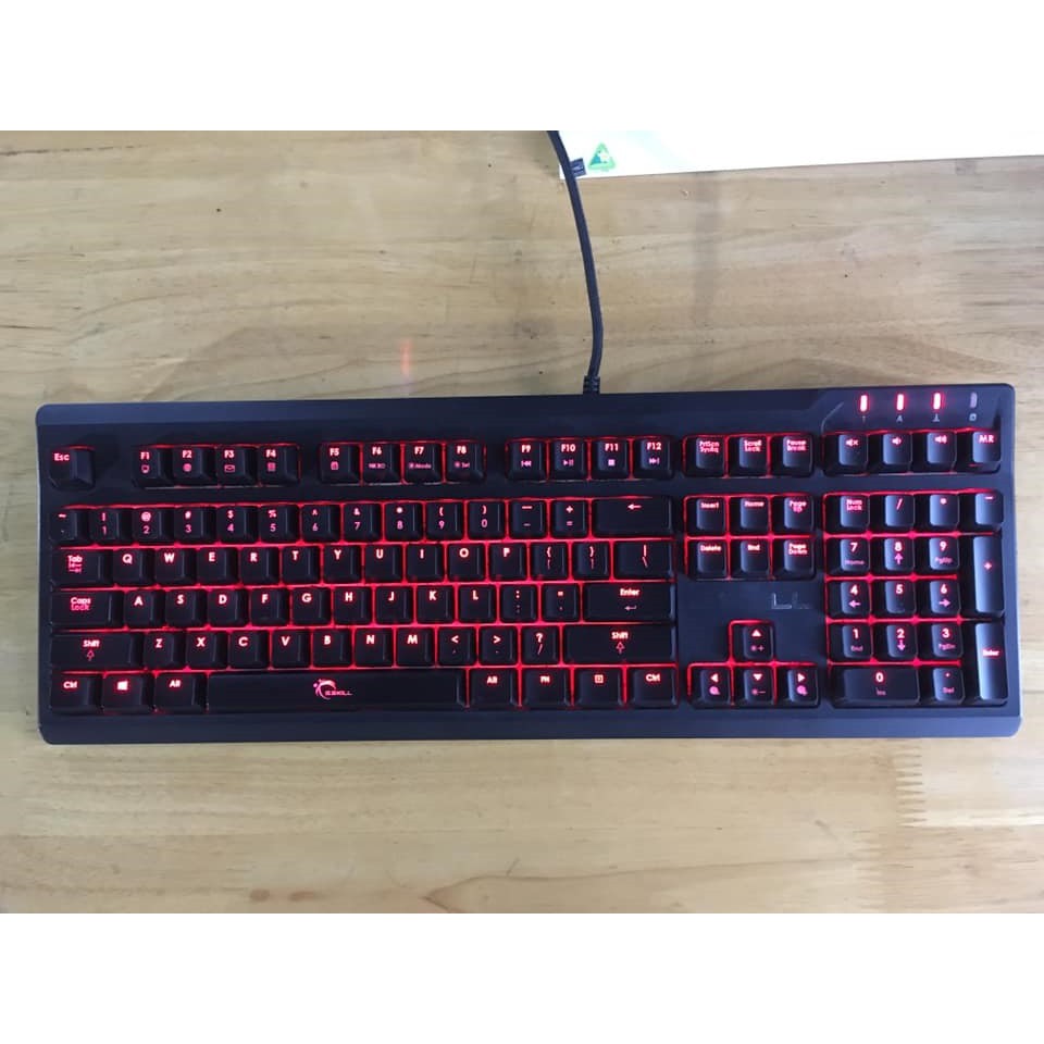 Bàn phím cơ chuyên game Gskill KM570 MX - Cherry MX Blue - chính hãng mới 93%