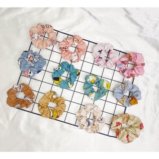 Scrunchies hoạ tiết