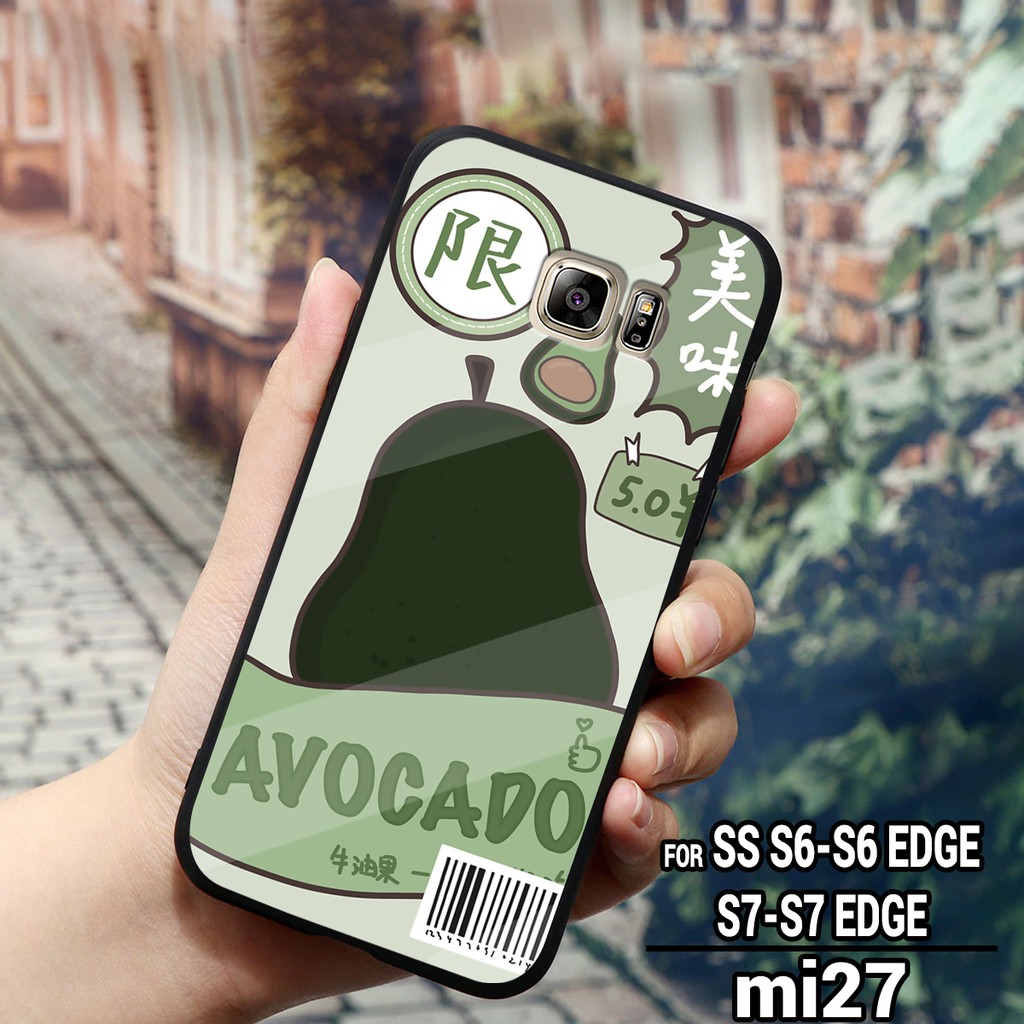 Ốp lưng SAMSUNG GALAXY Note 4 - Note 5 - S6 - S6 EDGE - S7 - S7 EDGE in hình hoa quả xinh xinh