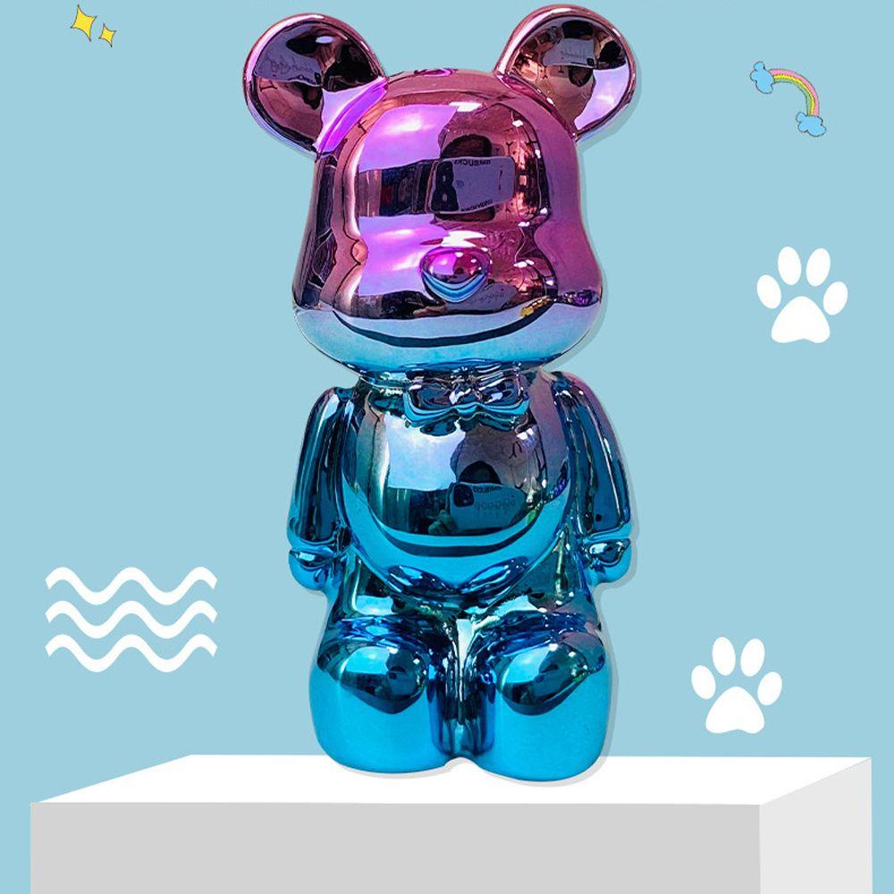 Móc Khóa Dây Da Hình Gấu Dễ Thương