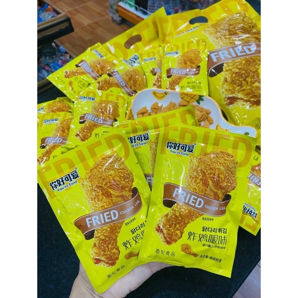 Bimbim Đùi Gà - Snack Đùi Gà Giòn Cay Khổng Lồ 500g!