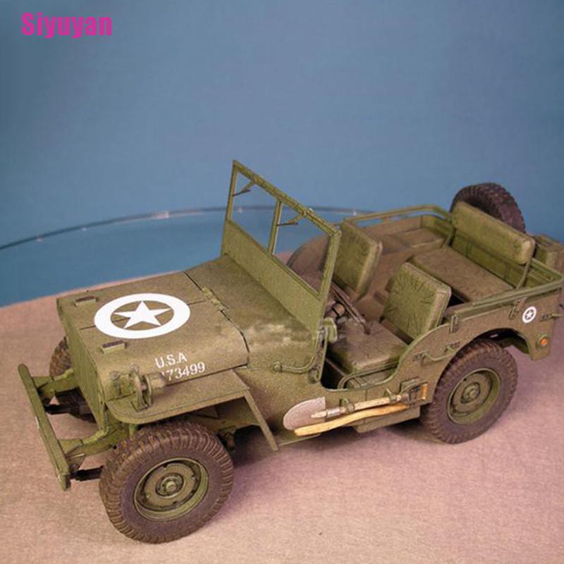 Mô Hình Xe Jeep Willys Mb Jeep Tỉ Lệ 1: 25