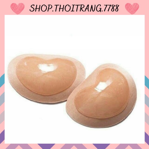 Đôi mút dán độn ngực hình tim