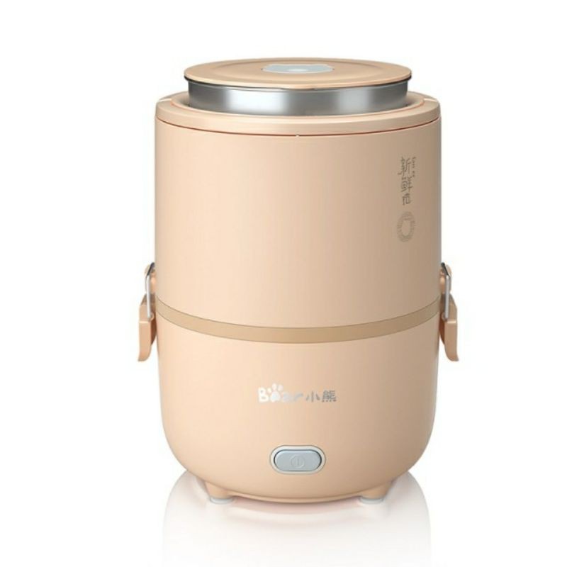 Hộp cơm điện văn phòng Bear DFH-B15N1 3 khay inox, giảm ồn | BigBuy360 - bigbuy360.vn