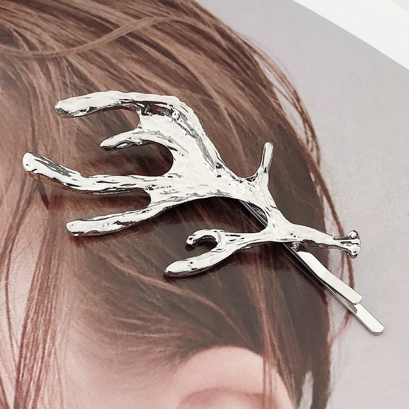 Kẹp tóc hợp kim nhiều kiểu dáng đẹp mắt màu vàng/ bạc xinh xắn