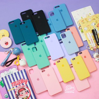 ĐỒNG GIÁ 20K  Ốp chống bẩn basic trơn màu pastel iphone6/6+/7/7+/X/XSmax/11/11pro/11Promax ĐỒNG GIÁ 20K