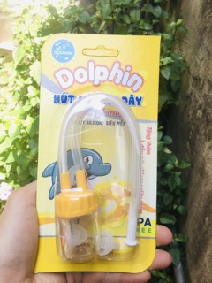 Hút mũi 2 dây Đầu sillicon Dolphin