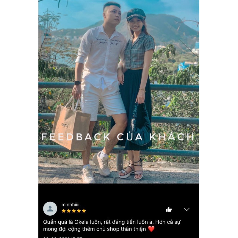 QUẦN SHORT KAKI TRẮNG/ĐEN/TRẮNG KEM FORM ĐẸP, CHẤT VẢI DÀY CO GIÃN