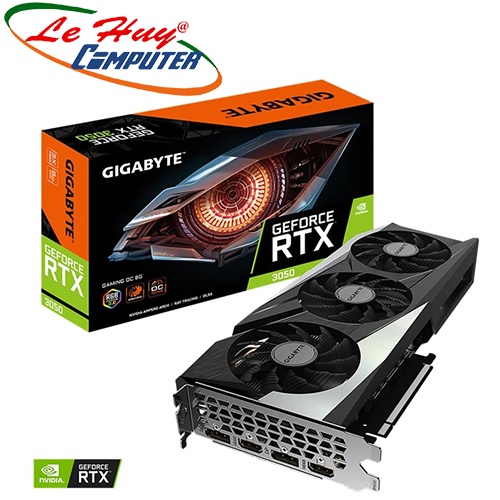 Card Màn Hình - VGA GIGABYTE RTX 3050 Gaming OC 8GB (GV-N3050GAMING OC-8GD)