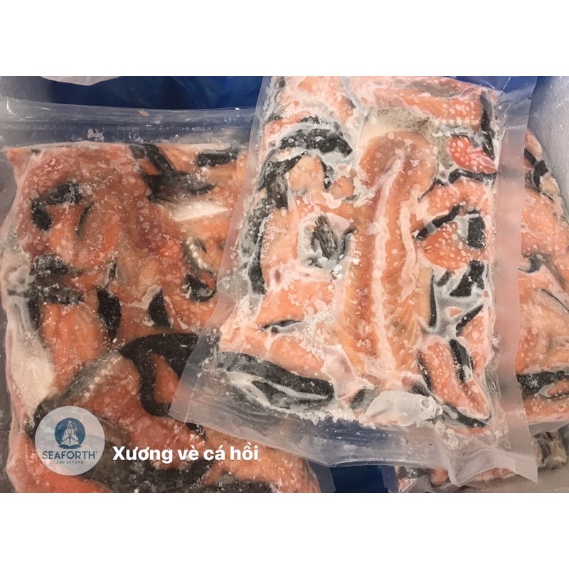 Xương cá hồi Na Uy nấu lẩu (túi 1kg) / Salmon bone