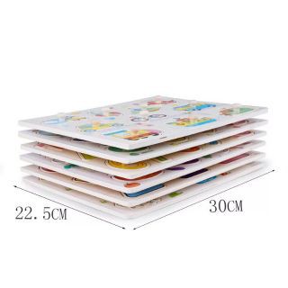Bảng ghép núm gỗ cho bé