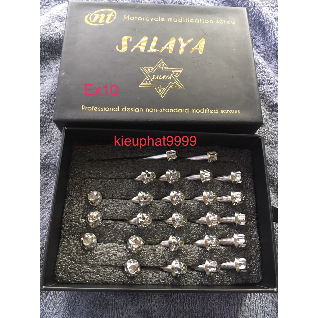 Ốc Lốc Máy Inox Salaya Exciter 2010