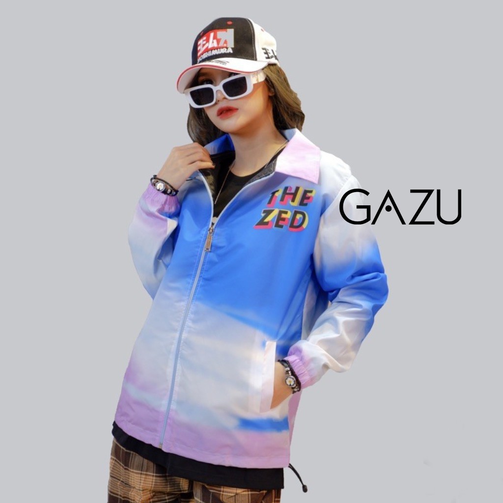 Áo khoác dù form rộng TheZed Gazu Unisex áo khoác gió chống nắng ulzzang thời trang-231 | BigBuy360 - bigbuy360.vn