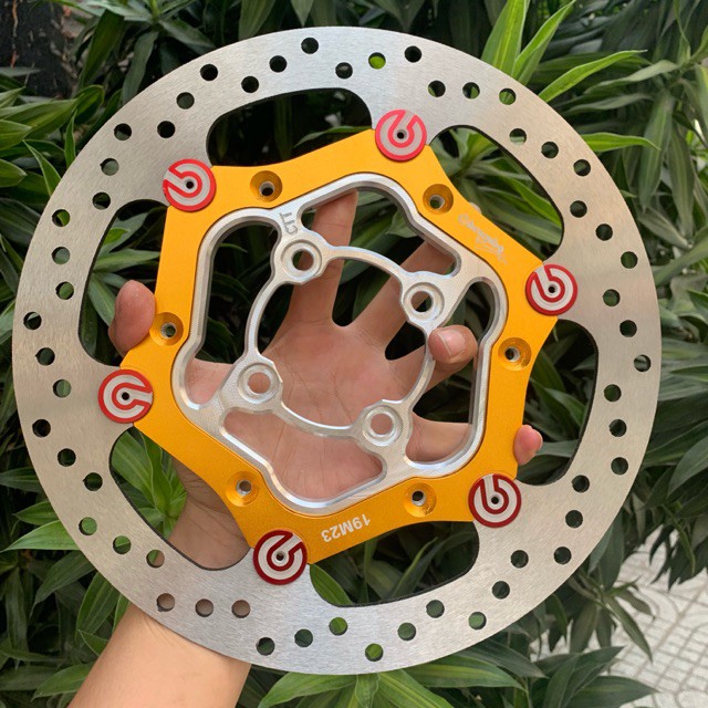 Đĩa thắng Brembo Over , Oversize 260mm kèm lòng 4 lỗ cnc mọi loại xe . DoChoiXeMay