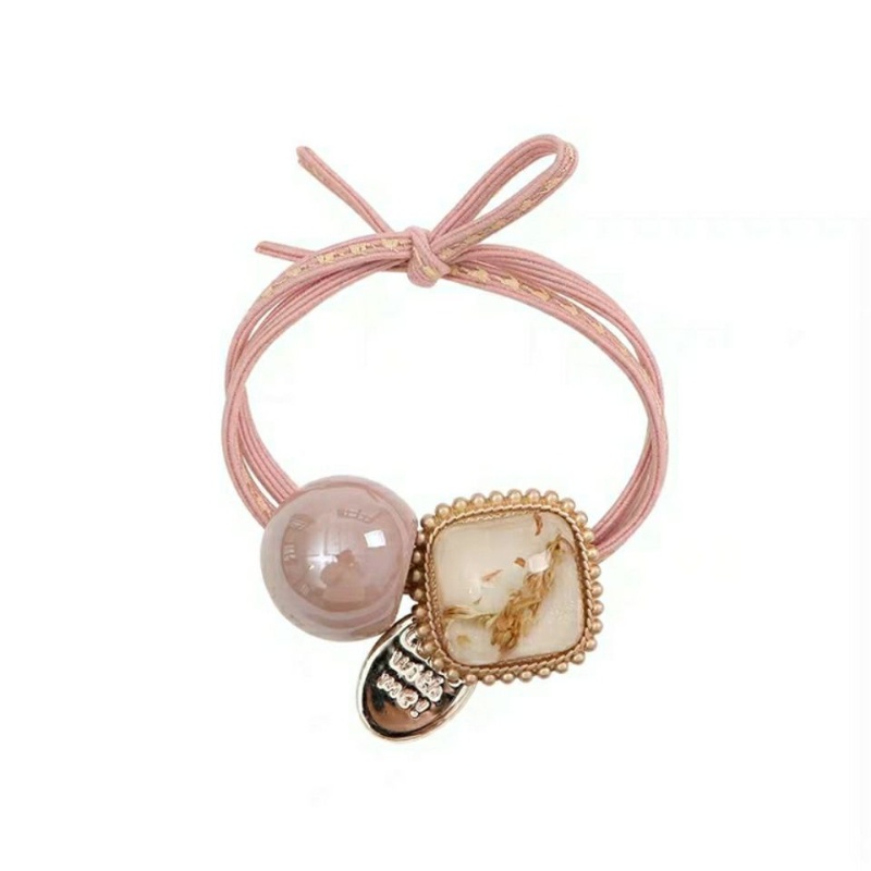 Dây Cột Tóc Cao Su Đính Bóng Lấp Lánh Thời Trang Cho Nữ