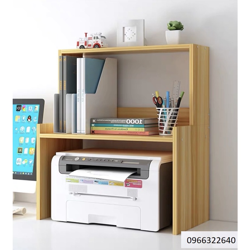 Kệ gỗ để bàn kệ máy in văn phòng kệ để máy in máy Scan gỗ MDF nhập khẩu chống ẩm cao cấp MS05