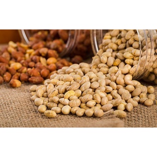 Hạt đỗ tương rang muối, đậu tương đậu nành rang sẵn [Nông sản sạch Linh Đan]
