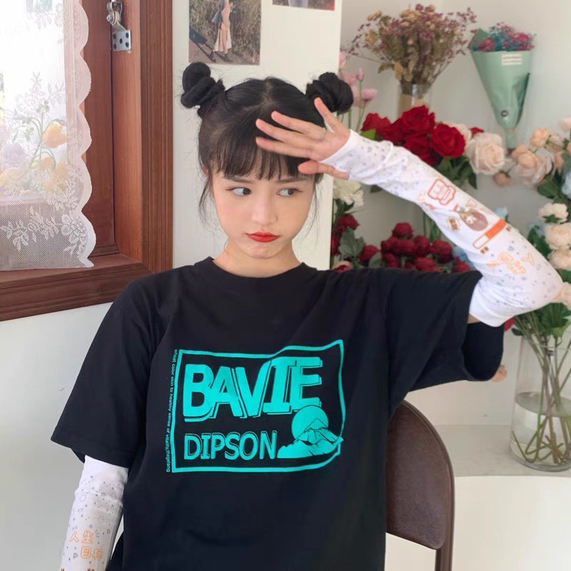 Áo thun phông nam nữ tay lỡ form rộng unisex AT 518