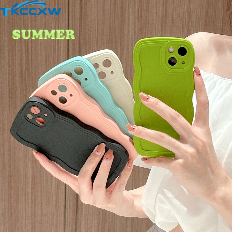 Ốp Điện Thoại Silicon Chống Sốc Màu Macaron Cho Realme 8 8S Q3 Pro Q3i GT Neo Flash GT Neo2T