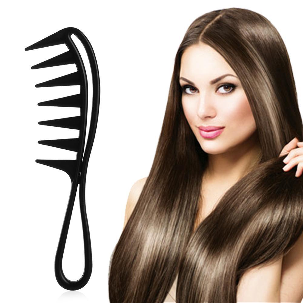 Lược Chải Tóc Răng Cá Mập Bằng Nhựa Chống Tĩnh Điện